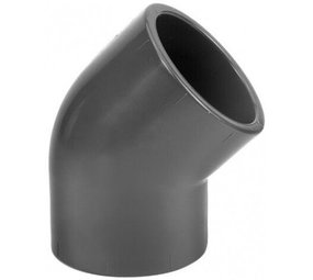 PVC knie 45° 32mm