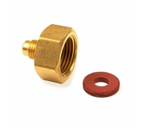 Gloor Cilinder adapter voor R32 LU1 - 1/4 SAE u