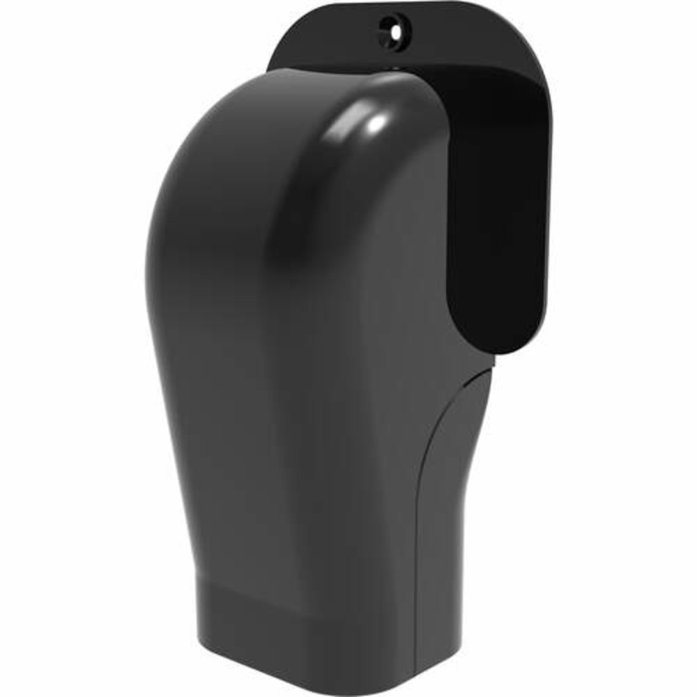 Tecnosystemi Excellens TM72 muurafdekkap  Zwart