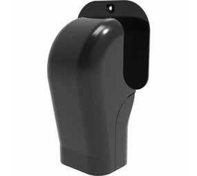 Tecnosystemi Excellens TM72 muurafdekkap  Zwart