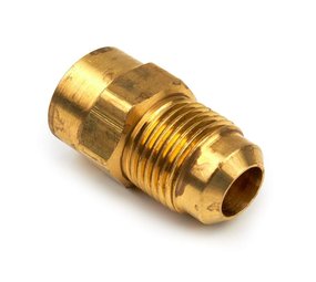 Mueller Flare verloop verbinding 1/2" SAE uitw. x 3/8" SAE inw.