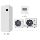 Airwell Wellea warmtepomp 10kW met warmwaterboiler Airwell Wellea warmtepomp 10kW met warmwaterboiler