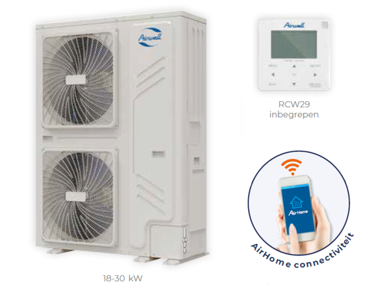 Airwell Wellea Monoblock DF 18kW