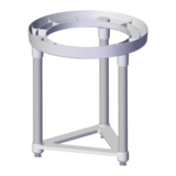 AUER Verstelbare driepoot voor vloeropstelling Edel Air