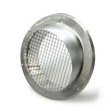 AUER Horizontaal wandrooster voor geïsoleerde buis