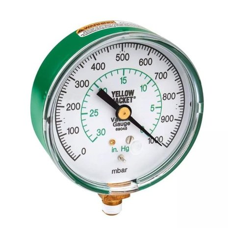Yellow Jacket Yellow Jacket analoge vacuümmeter*