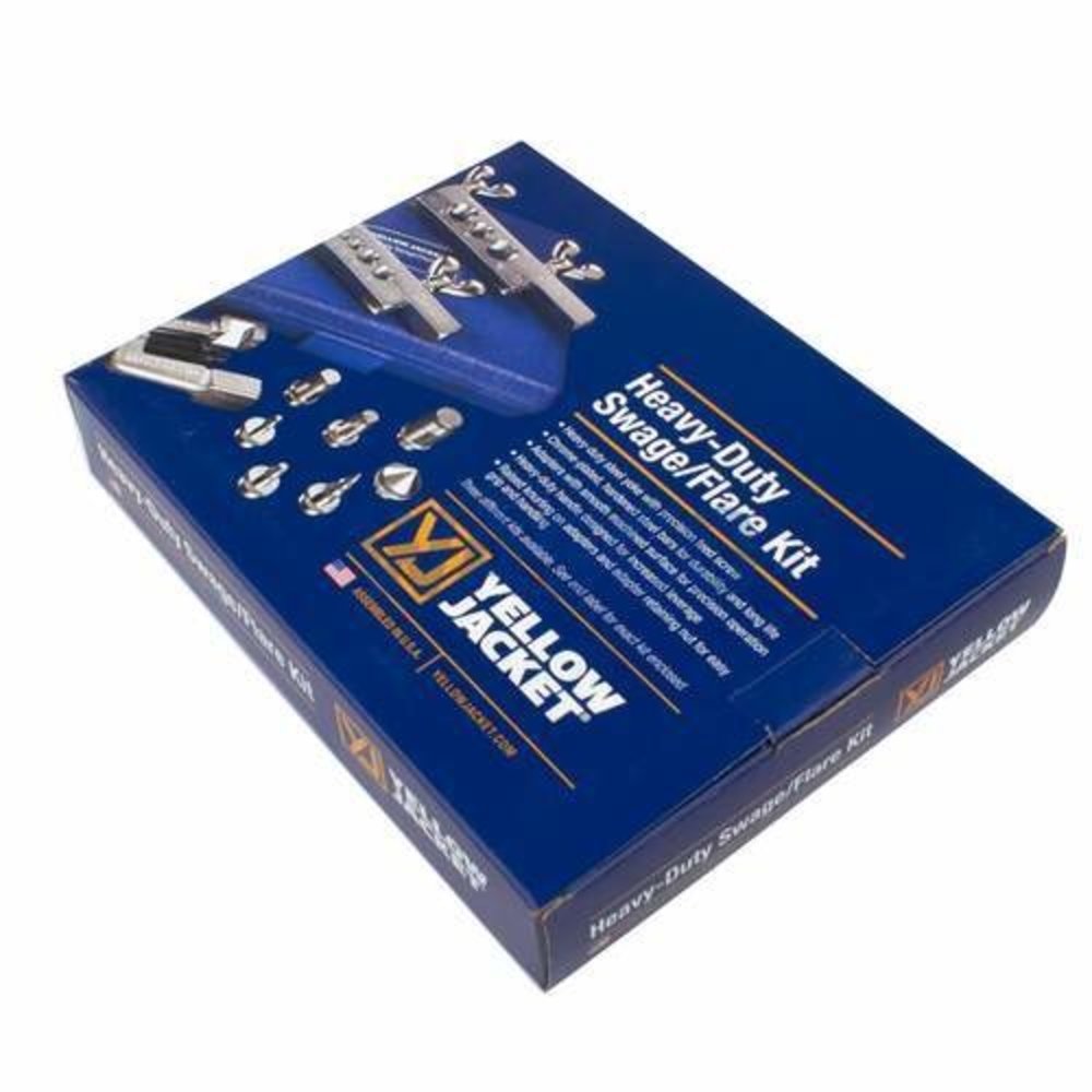 Yellow Jacket Yellow Jacket flare/optrompset 3/16-3/4