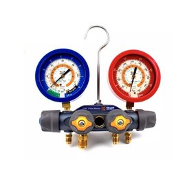 Yellow Jacket Yellow Jacket Titan meterset 4-weg R407/134/404 liq.filled