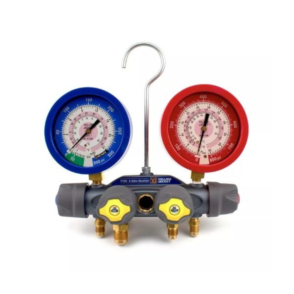 Yellow Jacket Titan meterset 4weg R410A