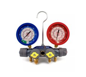 Yellow Jacket Yellow Jacket Titan meterset 4-weg R410A liq.filled