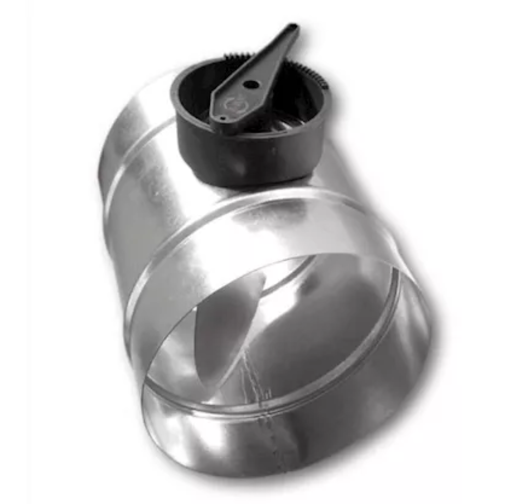 R-vent R-vent spiro regelklep Ø160 mm met kwadrant sendzimir verzinkt R-vent R-vent spiro regelklep Ø160 mm met kwadrant sendzimir verzinkt