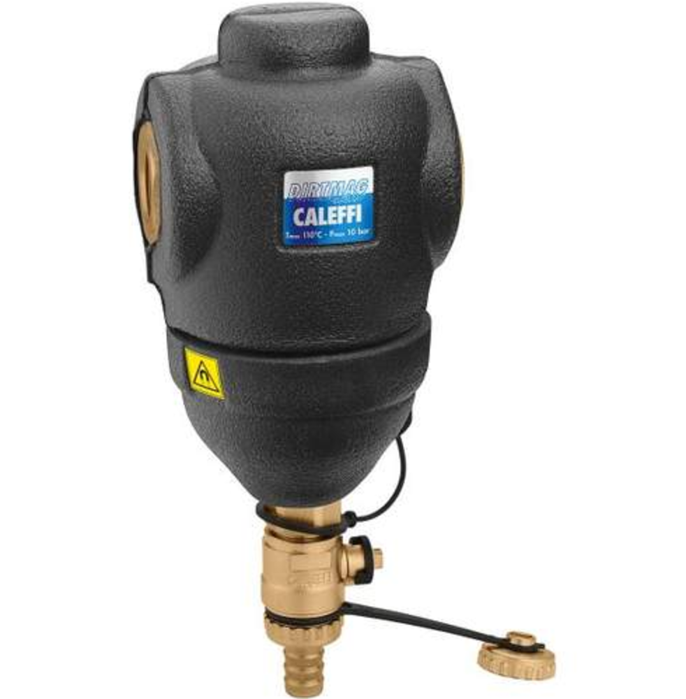 Caleffi Caleffi 5463 Dirtcal vuilafscheider met magneet 1.1/4" binnendraad met isolatieschalen Caleffi Caleffi 5463 Dirtcal vuilafscheider met magneet 1.1/4" binnendraad met isolatieschalen