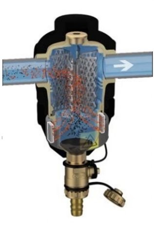 Caleffi Caleffi 5463 Dirtcal vuilafscheider met magneet 1.1/4" binnendraad met isolatieschalen Caleffi Caleffi 5463 Dirtcal vuilafscheider met magneet 1.1/4" binnendraad met isolatieschalen