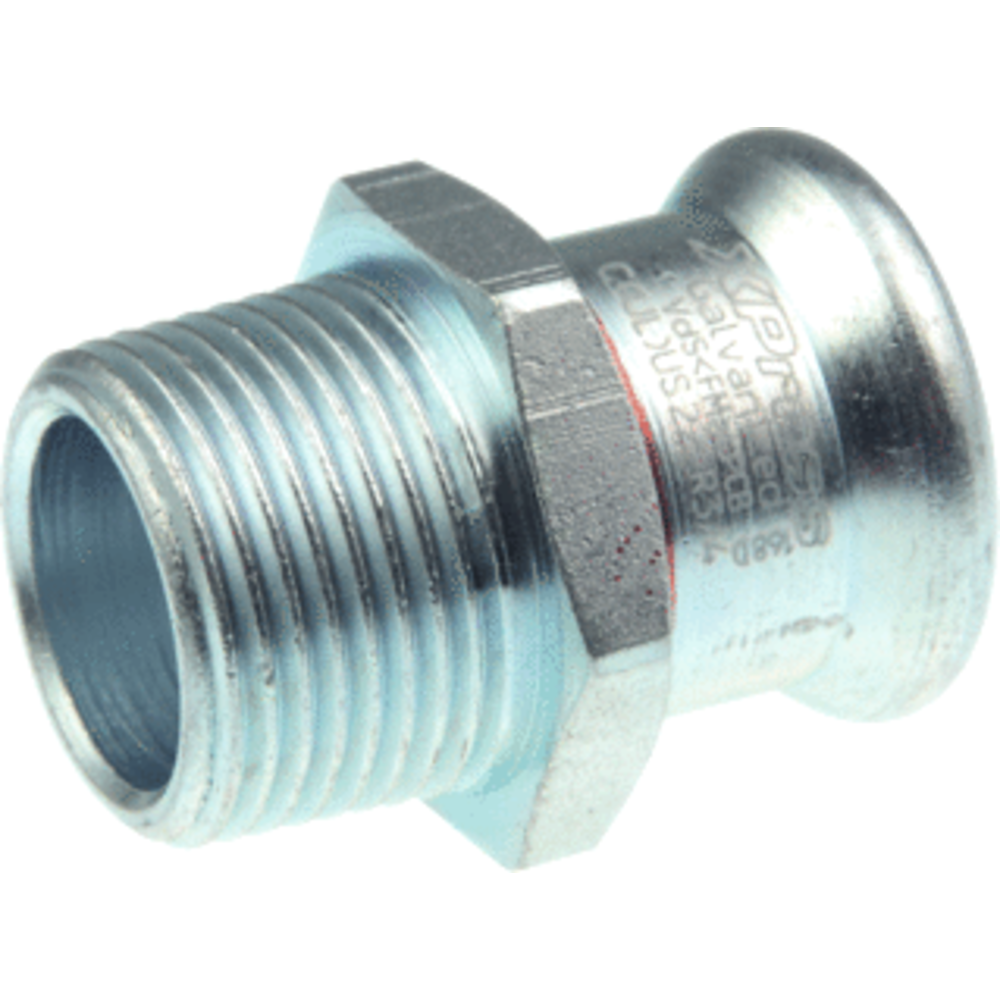 VSH XPRESS STAALVERZINKT C1405 Fitting met 2 aansluitingen (28 mm)