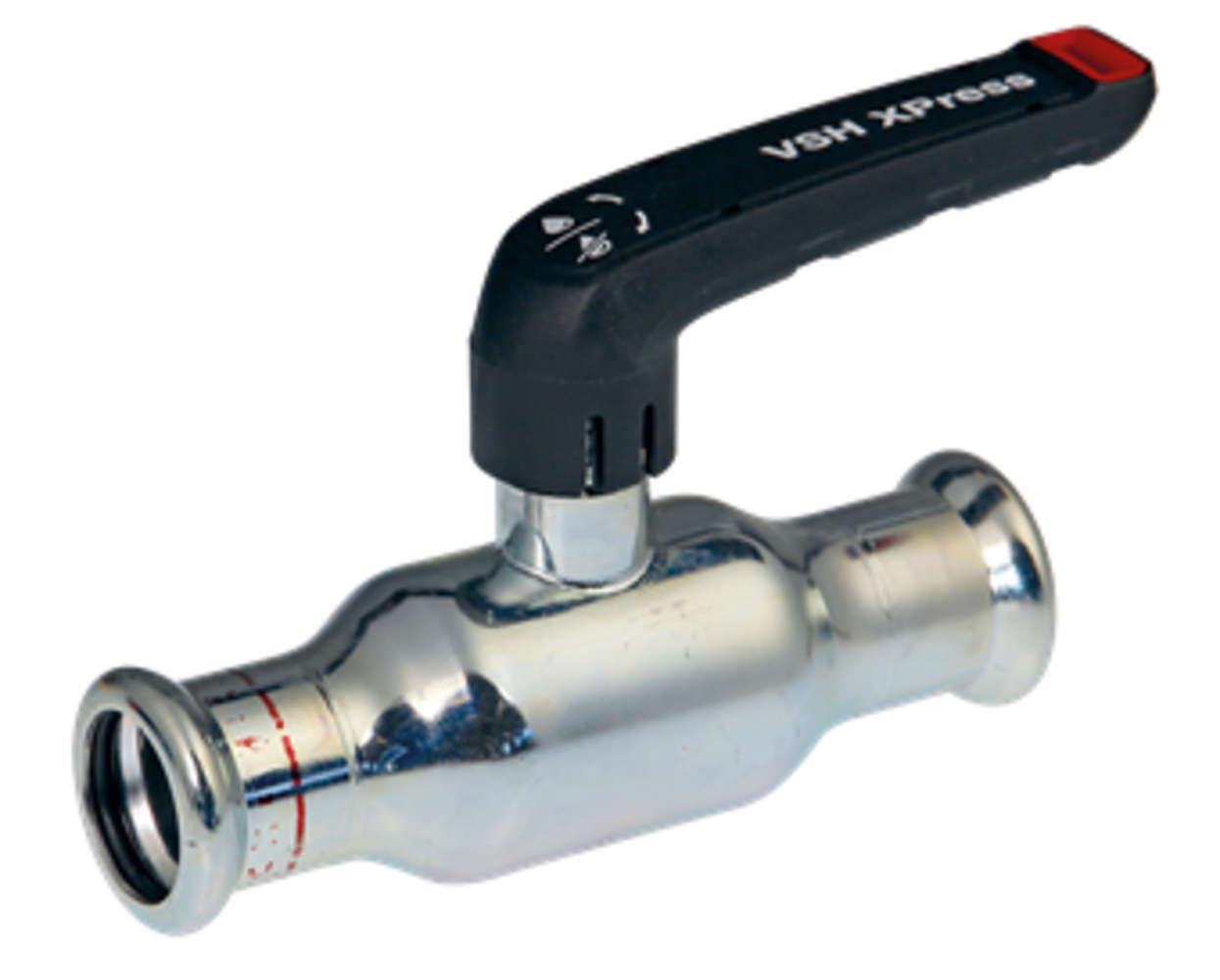 VSH VSH XPress FullFlow Staalverzinkt kogelafsluiter FF 35 (DN32)