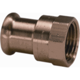 VSH XPRESS KOPER 6270G Fitting met 2 aansluitingen (22mm)