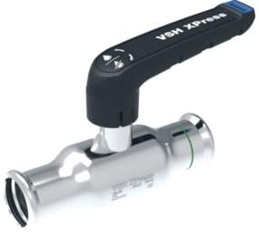 VSH XPRESS RVS XPR10100 Kogelafsluiter (DN25) VSH XPRESS RVS XPR10100 Kogelafsluiter (DN25)