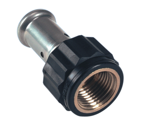 Henco 18PK Fitting met 2 aansluitingen - 26x3/4 Henco 18PK Fitting met 2 aansluitingen - 26x3/4