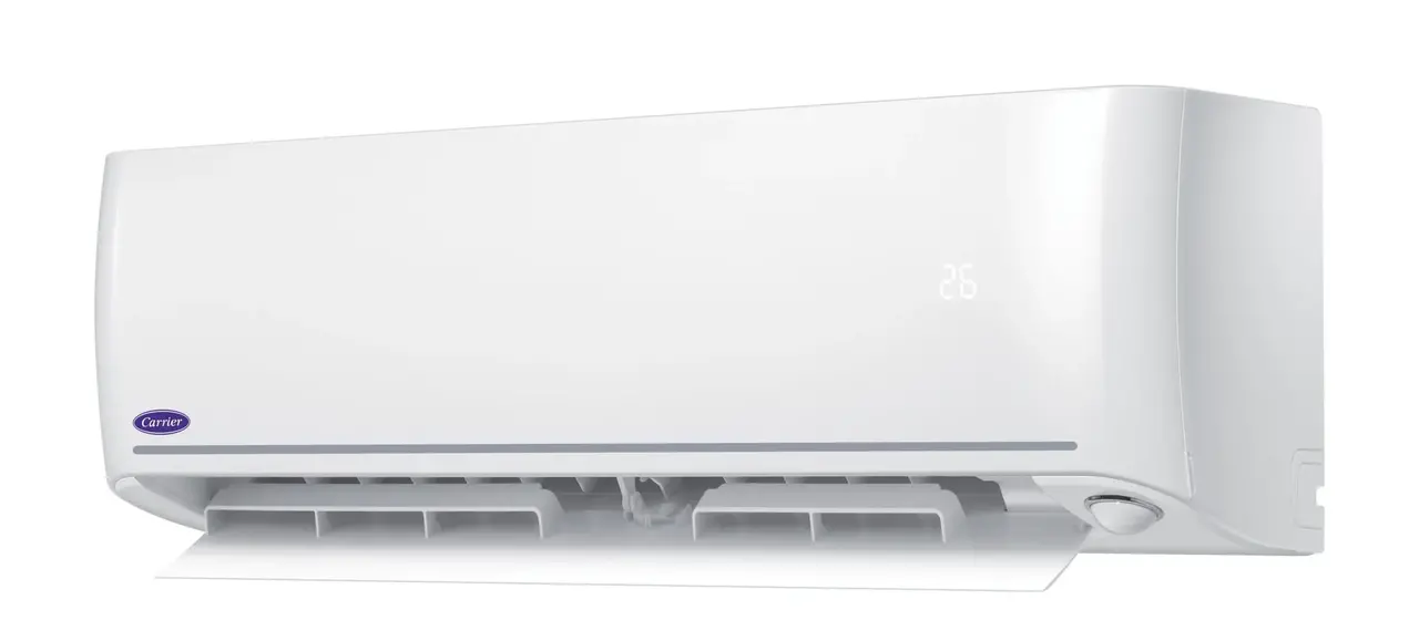 Carrier 42QHP009E8S Wandmodel 2,5 KW A+++ zeer zuinig Carrier 42QHP009E8S Wandmodel 2,5 KW A+++ zeer zuinig