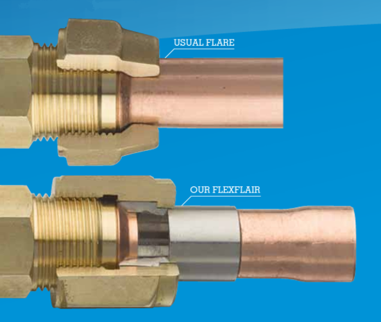 Flexflair Flexflair FA 5/8" soldeerkoppeling