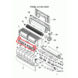 Mitsubishi Heavy Holder filter RKX129A014 Houder per stuk zonder filter