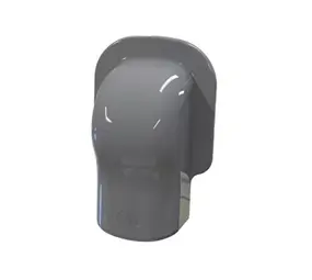 Tecnosystemi Optima muur afdekkap TMQ75 - Antraciet