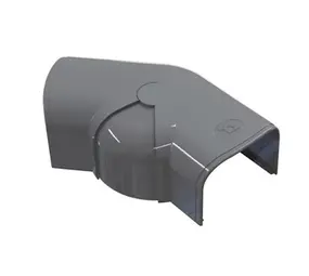 Tecnosystemi Optima platte bocht verstelbaar 80°-140° CPS75 - Antraciet