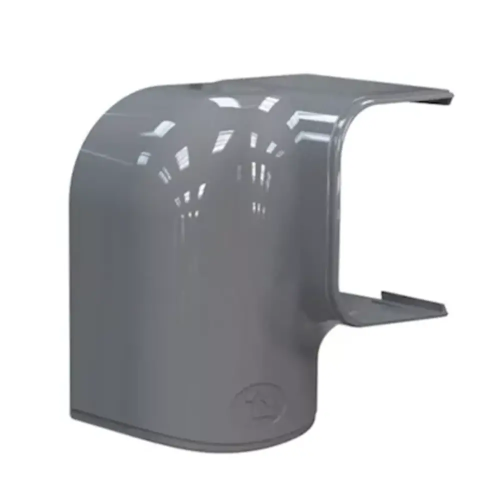 Tecnosystemi Tecnosystemi Optima rechtsdraaiende bocht 90° MRD75 RAL7016 Tecnosystemi Tecnosystemi Optima rechtsdraaiende bocht 90° MRD75 RAL7016