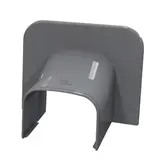 Tecnosystemi Optima plafond/wand eindstuk TA102 - Antraciet