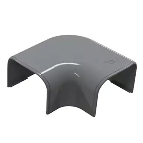 Tecnosystemi Tecnosystemi Optima platte bocht 90° CP75 RAL7016 Tecnosystemi Tecnosystemi Optima platte bocht 90° CP75 RAL7016