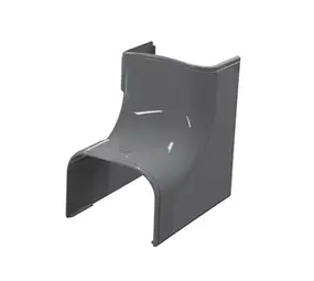 Tecnosystemi Optima binnen bocht 90° CAI102 - Antraciet