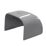 Tecnosystemi Optima afdek/eindkap TC102 - Antraciet