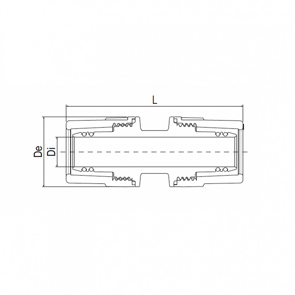 Aquatechnik Aquatechnik Safety-pol sok 26 mm