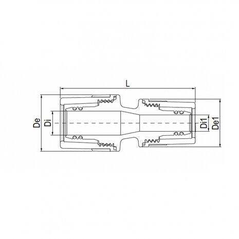 Aquatechnik Aquatechnik Safety-pol verloop sok 20 x 16 mm Aquatechnik Aquatechnik Safety-pol verloop sok 20 x 16 mm