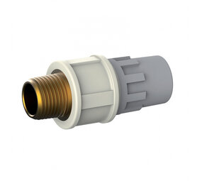 Aquatechnik Safety-pol puntstuk messing draad 16 mm - 1/2" Aquatechnik Safety-pol puntstuk messing draad 16 mm - 1/2"