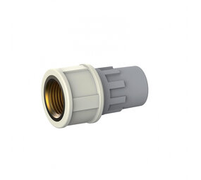 Aquatechnik Safety-pol schroefbus messing draad 16 mm - 1/2" Aquatechnik Safety-pol schroefbus messing draad 16 mm - 1/2"