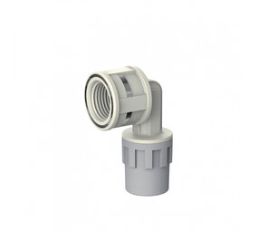 Aquatechnik Safety-pol haaks schroefbus 20 mm - 1/2" Aquatechnik Safety-pol haaks schroefbus 20 mm - 1/2"