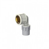 Aquatechnik Safety-pol haaks schroefbus messing draad 20 mm - 1/2" Aquatechnik Safety-pol haaks schroefbus messing draad 20 mm - 1/2"