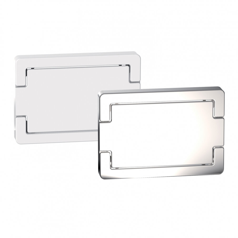 Aquatechnik Aquatechnik muurplaat voor afsluiter kogelkraan Aquatechnik Aquatechnik muurplaat voor afsluiter kogelkraan