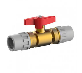 Aquatechnik Safety-Pol messing Kogelkraan 32 mm Aquatechnik Safety-Pol messing Kogelkraan 32 mm