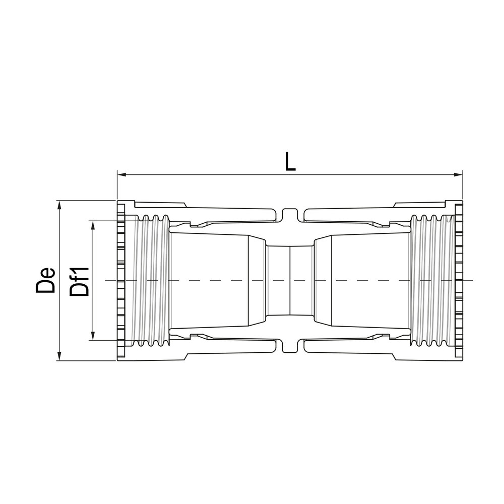 Aquatechnik Aquatechnik Safety-pol sok 32 mm Sf2 Aquatechnik Aquatechnik Safety-pol sok 32 mm Sf2