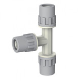 Aquatechnik Safety-pol T-stuk 16 mm x3 Aquatechnik Safety-pol T-stuk 16 mm x3