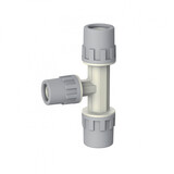 Aquatechnik Safety-pol T-stuk 16 mm 14 mm 16 mm Aquatechnik Safety-pol T-stuk 16 mm 14 mm 16 mm