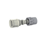 Aquatechnik Safety-pol twee-delige koppeling PPS 20 mm x2 Aquatechnik Safety-pol twee-delige koppeling PPS 20 mm x2