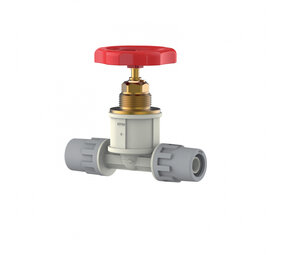 Aquatechnik Safety-Pol stopkraan met wiel 16 mm x2