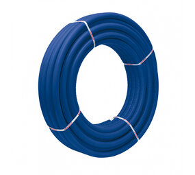 Aquatechnik Multi-calor geïsoleerd donker blauw 20 mm rol 50 meter