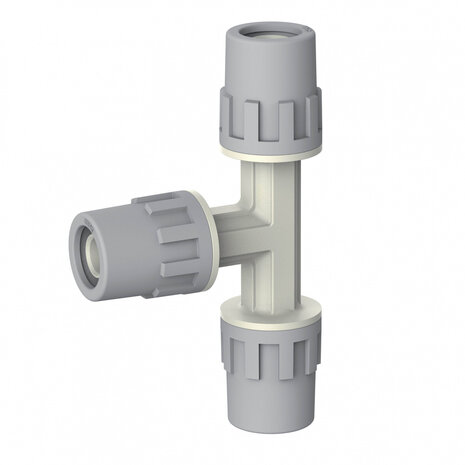 Aquatechnik Aquatechnik Safety-pol T-stuk 50 mm x3 Aquatechnik Aquatechnik Safety-pol T-stuk 50 mm x3