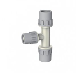 Aquatechnik Safety-pol T-stuk 50 mm 16 mm 50 mm Aquatechnik Safety-pol T-stuk 50 mm 16 mm 50 mm