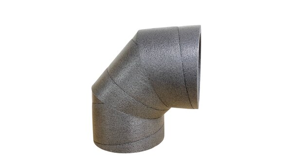 Ubbink Geïsoleerde bocht 90°, Ø 160 mm (Air 200 / 270) Ubbink Geïsoleerde bocht 90°, Ø 160 mm (Air 200 / 270)