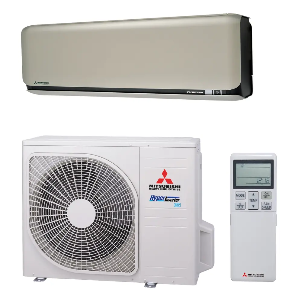 Mitsubishi Heavy SRK35ZSX-WFT wandmodel SET met standaard WIFI Mitsubishi Heavy SRK35ZSX-WFT wandmodel SET met standaard WIFI